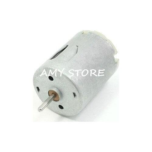 9V 8000-9000RPM Rotating Speed 2mm Shaft 2 Pin Terminals DC Motor 280