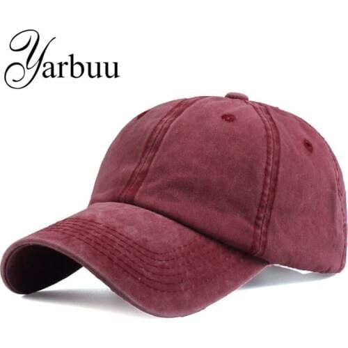 [YARBUU]Brand baseball caps 2017 new fashion solid jeans Hats Sunscreen Baseball Cap Men or Women casquette bone hip hop caps