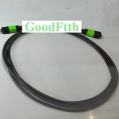 Armoured Patch Cord MPO-MPO SM 12 Cores TPU Male-Female Type C GoodFtth 1-15m 2pcs/lot