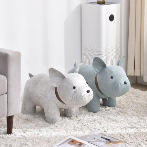 Children Cartoon Small Bench Animal стул Household Elephant Low Tabouret Solid Wood Stool Creative Meubles Pour Enfants