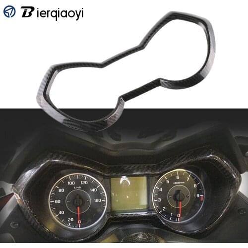 For Yamaha Xmax 300 Carbon X-MAX 300 Accessories Bright Carbon Fiber XMAX Speedometer Odometer Instrument Meter Cover X MAX 300