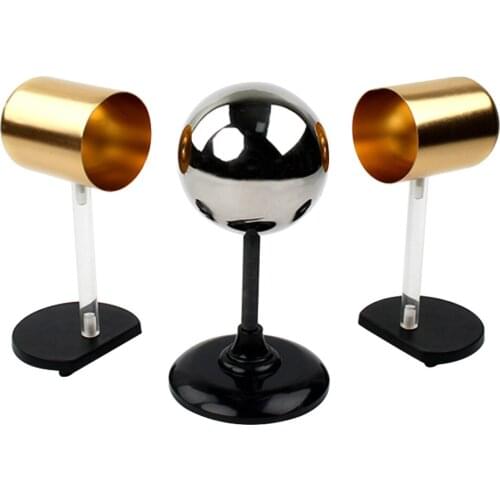 Electrostatic induced charge distribution conductor ball Spherical conductor Pillow conductor Physical electricity experiment