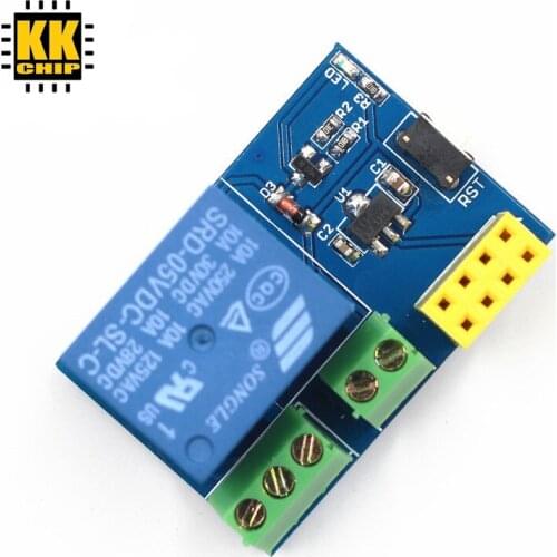 KKCHIP ESP8266 ESP-01 5V WiFi Relay Module Things Smart Home Remote Control Switch Phone APP ESP01 Wireless WIFI Module