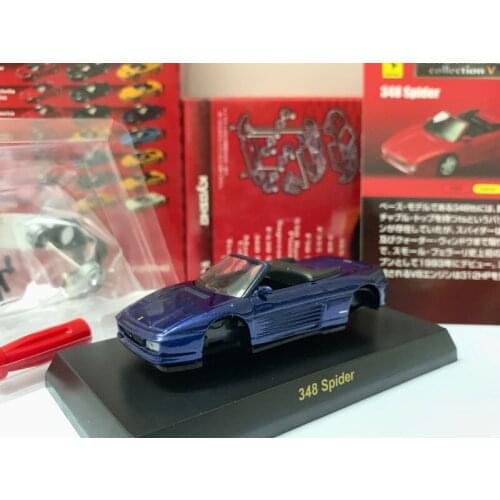 1/64 KYOSHO FERRARI 348 Spider Convertible Collection of die-cast alloy car decoration model toys