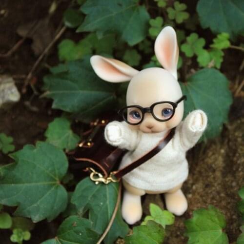 HeHe BJD Tobi ( both face ) doll small pet bunny Happy Bunny 1/12 doll free shipping