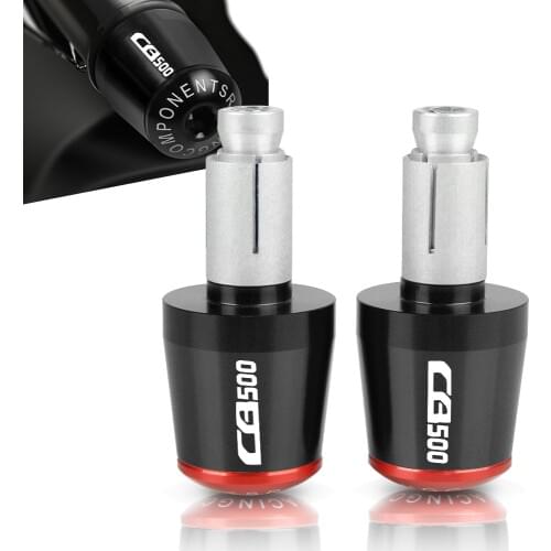 Motorcycle 7/8" 22MM Handlebar Hand Grips Handle Bar End Cap For HONDA CB500X 2013-2019 CB500F 2013-2015 CB400F/X 2013-2015 2014