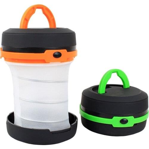 New Led Camping Lamp Spring Telescopic Outdoor Camping Lamp Folding Emergency Household Horse Lamp for Home Fishing Lighting