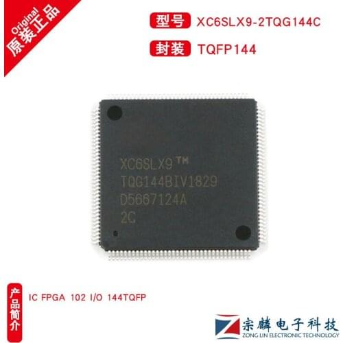 The new, original XC6SLX9-2TQG144C TQFP144 programmable gate array XC6SLX9