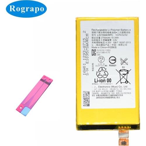 Official 2700mAh Replacement Battery For SONY Xperia Z5C Z5 mini E5823 z5 compact LIS1594ERPC Genuine Cell Mobile Phone
