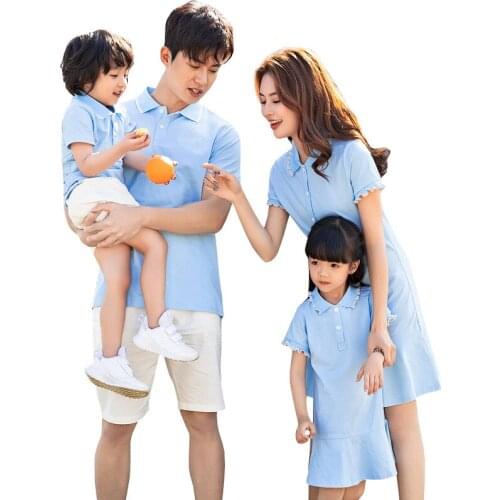 Preax T-shirts For Dad And Son For A Photo Shoot