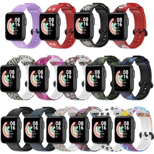Silicone Band Strap For XiaoMi Mi Watch Lite / For Redmi Watchstrap Original SmartBand Sport WristBand Bracelet Replacement Belt