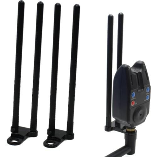 Carp Fishing Snag Bars Ears Aluminium Alloy for Bite Alarms Windproof Windshield Anti Falling Snag Bar Carp Fishing Tackle