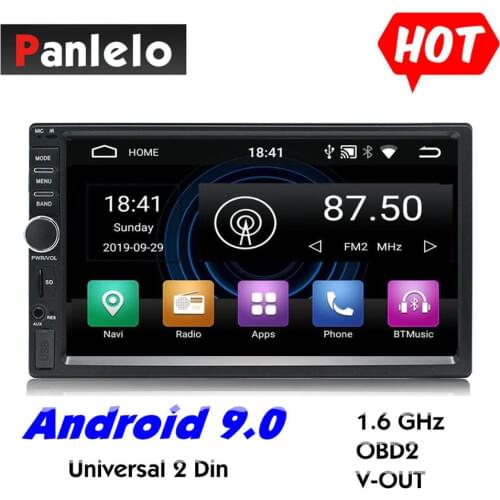 Auto Radio 2 Din Android GPS Navigation Car Radio Car Stereo 7"1024*600 Universal Car Player Wifi Bluetooth USB Audio