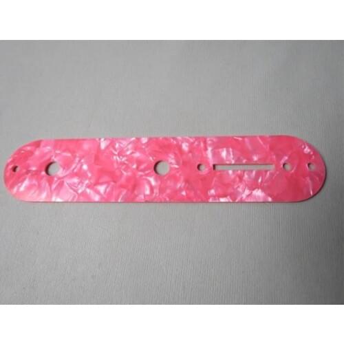 PINK color PEARL CELLULOID Guitar Tele Telecaster Control Plate