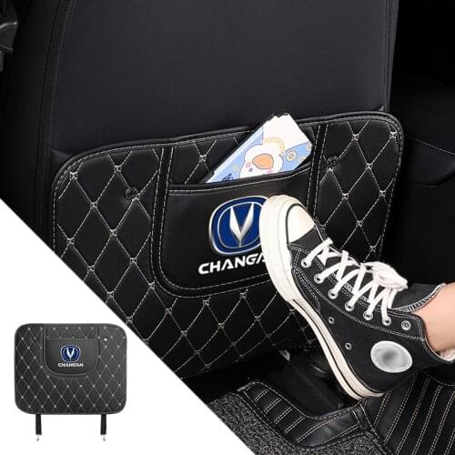 Car Seat Back Protector Pad Anti Children Kick Tread Dirty Mat For Changan CS75 Plus CS95 CS35 Alsvin CS15 CS85 CS55 Eado