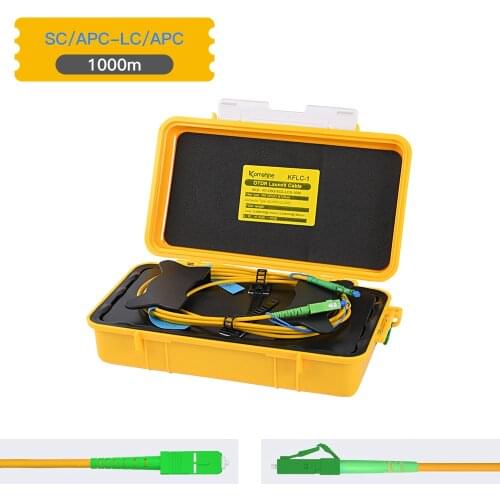 1km SM 1310/1550nm OTDR Dead Zone Eliminator, Fiber Rings ,Fiber Optic OTDR Launch Cable Box