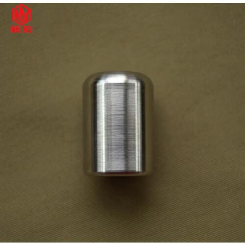 1PC EDC Paracord Beads Titanium Alloy Cylindrical Umbrella Rope Cord Lanyard Pendants Knife Beads Outdoor Knife Accessories