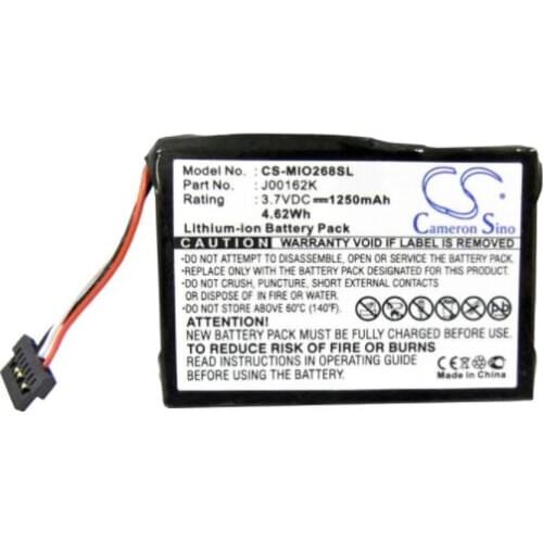 Cameron Sino 1250mAh battery for MITAC Mio 138 268 268 Plus 269 269 Plus 310 C310x C510 C510e C710 GPS, Navigator Battery