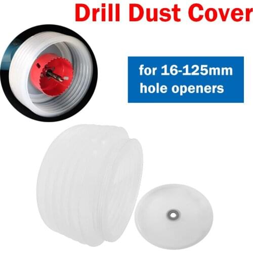 Electric Drill Hammer Drill Dust Collector Perforator Horseshoe Speaker Dust Cover Metal Drill Bit Saw Attachment Accessories
