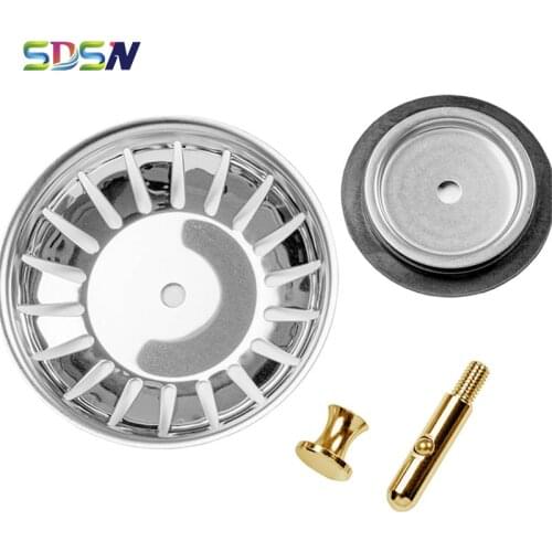 Kitchen Sink Strainers Waste Plug Sink Filter Waste Collector Kitchen Drainers of Quality Stainless Steel Kitchen Sink Strainer