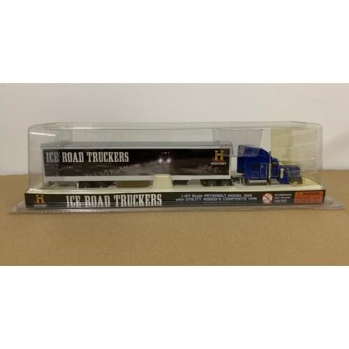 Norscot Peterbilt 389 Ice Road Truck Blue 1:87 Scale DieCast Model 58614 New Box