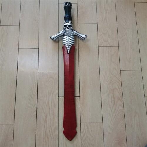 Cosplay Game Movie Crying Ghost Sword Weapon Prop Role Playing Dante Weeping Blade of Rebellion 109cm PU Model Sword Prop