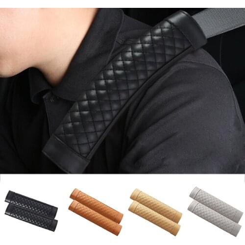 Soft Car Seat Belt Cover Shoulder Pad Shoulder Strap Comfortable Safety Driving Car Seatbelt Universal Seat Belt Strap Cover