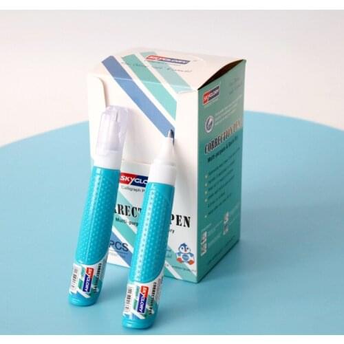 New Pen Type Correction Liquid Student Office Correction Liquid 12 Mixed Correction Liquid Factory Direct Sales