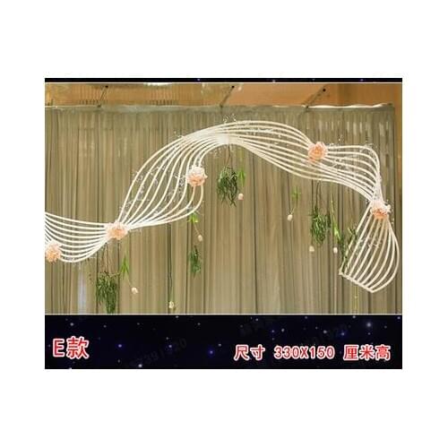 New PVC wedding decoration props European-style carved ribbon lines carved stage kitchen window background Pendant
