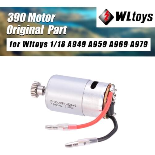 New Arrival A949 A959 A969 A979 1/18 RC Car 390 Motor A949 32 Wltoys RC Car Original Parts Accessory