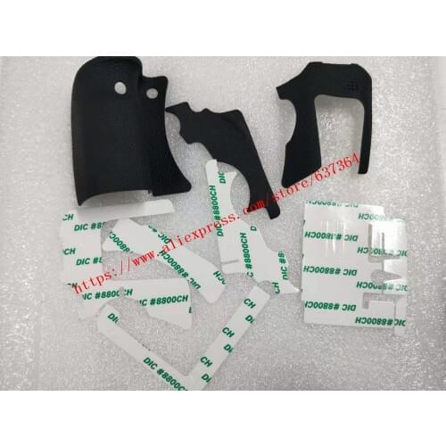NEW Original A Set Of Body Rubber 3 pcs Front cover and Back cover Rubber For Canon FOR EOS 6D repair spare parts