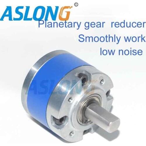 Dia 36mm planetary gear box for 555 high torque dc motor Metal reduction box with planetary gear in aslong factory PG36