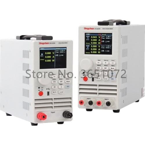 DCL6104A Programmable DC Electronic Load 400W 500V 15A Battery Capacity Tester