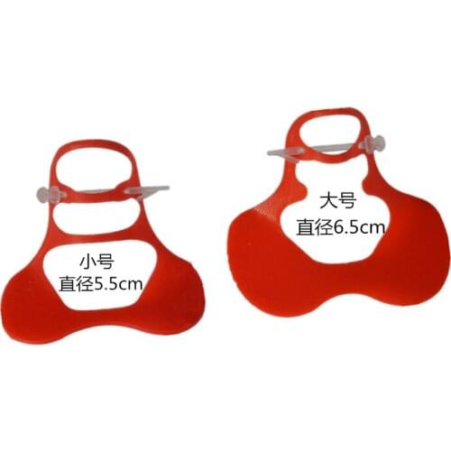 100 pcs poultry duck mouth buckle Prevent cock fighting quacker duck goose glasses Farm equip Wholesale