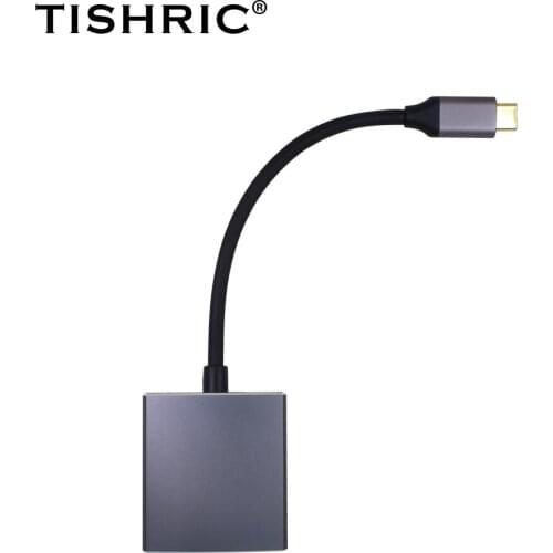 TISHRIC USB C Hub 4K Adapter Type C To HDMI-compatible USB C Dock Usb Hub For Macbook Pro Xiaomi Lenovo Computer Accessories