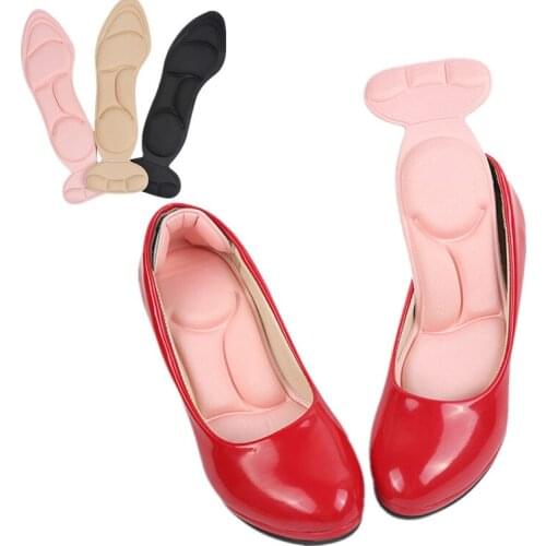 1Pair Women Hight Heel Inserts Soft Sponge Breathable Protector Foot Shoe Insole Pad Shoes Accessories