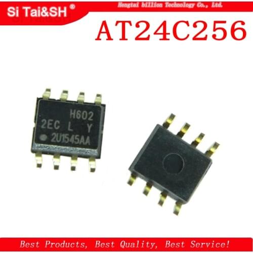 10PCS AT24C256N-SU27 SOP8 AT24C256 SOP AT24C256N-10SU-2.7 AT24C256N SMD 24C256