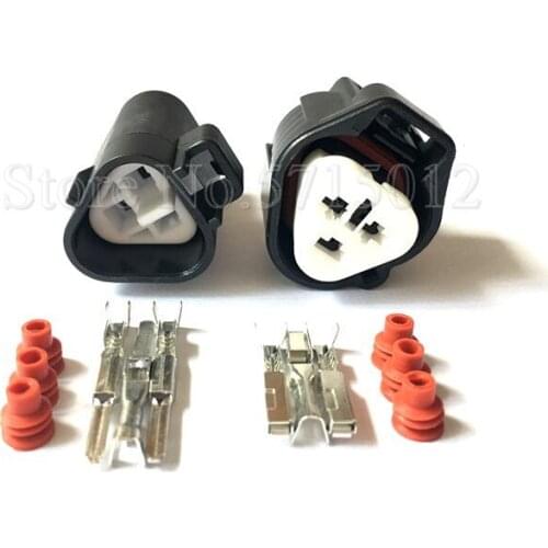 3 Hole 11016 Auto Light Socket Motor Connector 6189-0179 For Toyota Camry Corolla Honda Accord Fit Civic Ignition Coil Plug