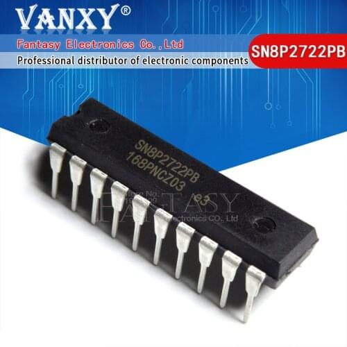 5pcs SN8P2722PB DIP-20 SN8P2722 DIP20 SN8P2722P DIP