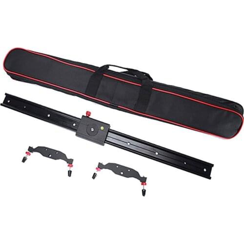 60CM Sliding-Pad Video Track Slider Dolly Slider Video Stabilizer System SLR camera slide rail for All Cameras Camcorders