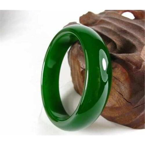 Natural Jasper Bangle For Women Lady Love Birthday Luck Gift Round Beads Crystal Jewelry Inner Diameter 60mm 61mm 62mm 63mm 64mm