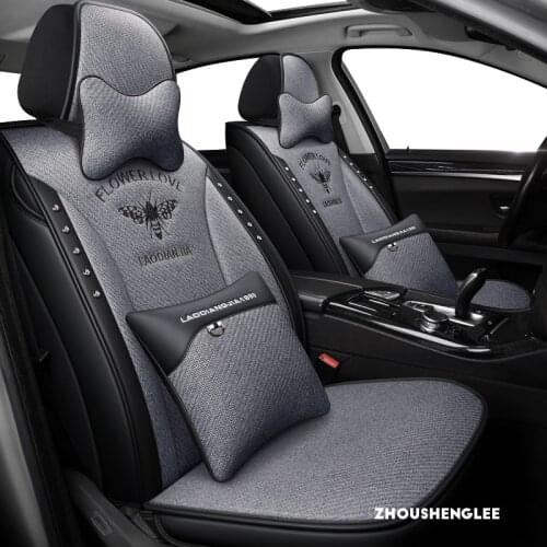 Flax car seat covers For Peugeot all models 201 205 206 207 2008 3008 301 306 307 308 405 406 407 4008 5008 car seats