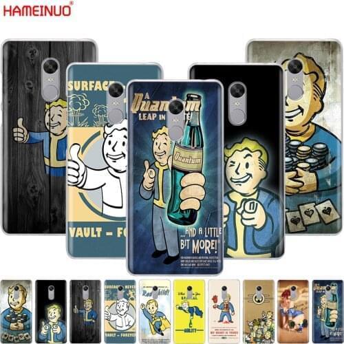 HAMEINUO Black Isle Studios game Fallout Cover phone Case for Xiaomi redmi 5 4 1 1s 2 3 3s pro PLUS redmi note 4 4X 4A 5A