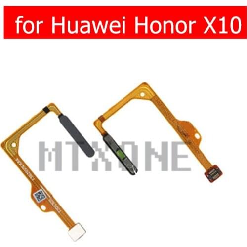 For Huawei Honor X10 fingerprint key scanner Home Button Flex Cable Touch ID Sensor Return Flex Cable Repair Parts
