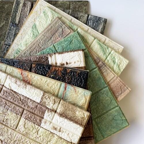 HAIMAITONG Brick Wall Stickers