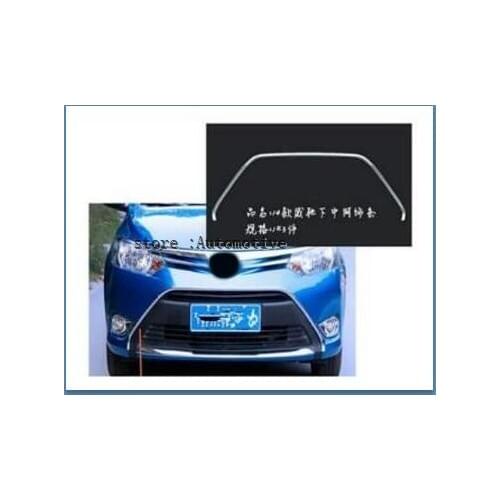 2013 2014 2015 2016 for Toyota Vios chrome front grille, front and rear decorative, fine barbecue season