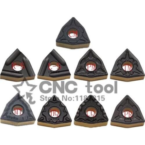 WNMG080404-TM / WNMG080408-TM HQ/CQ/R-S/L-S/PM/CM Bi color coating cutting blade cnc carbide inserts blade external turning tool