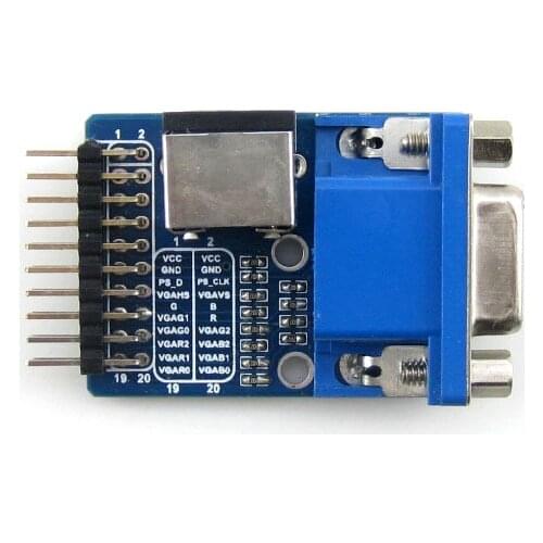 VGA PS2 Board # Accessory Test Module for VGA + PS2 + Control Connector Interfaces