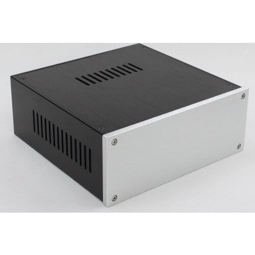 BZ2209A All-aluminum Preamplifier Chassis Amplifier Housing Power Amp Case DIY Box 219MM*90MM*228MM