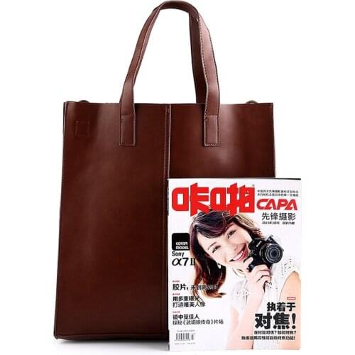 Casual Handbags Trendy New Man Bags Korean Style Vintage Leather Mens Bags Simple Casual Shoulder Bag